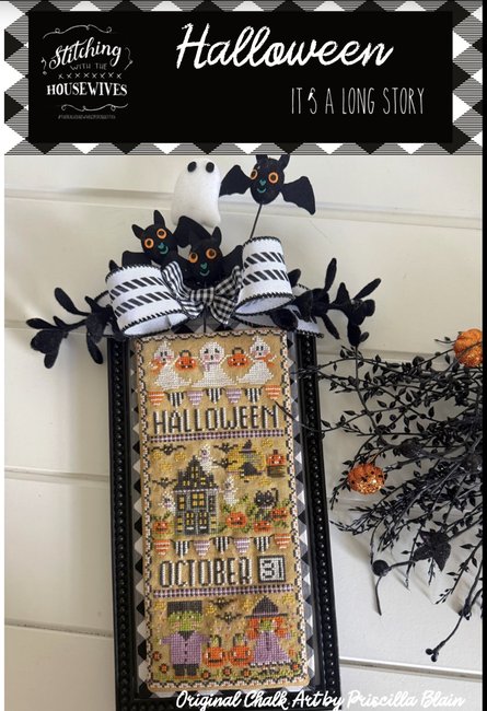 Its A Long Story: Halloween - Cross Stitch Pattern