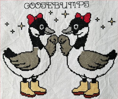 Goosebumps - PDF Cross Stitch Pattern