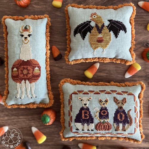 Candy Corn Crew - Halloween Cross Stitch Pattern