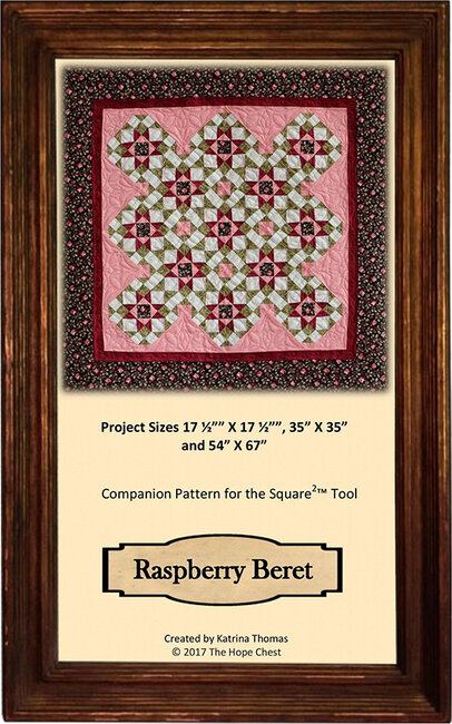 Raspberry Tea Quilt Pattern The Hope Chest Raspberry Beret - Quilt Pattern - 123Stitch