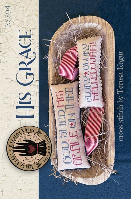 His Grace - Christian Cross Stitch Pattern