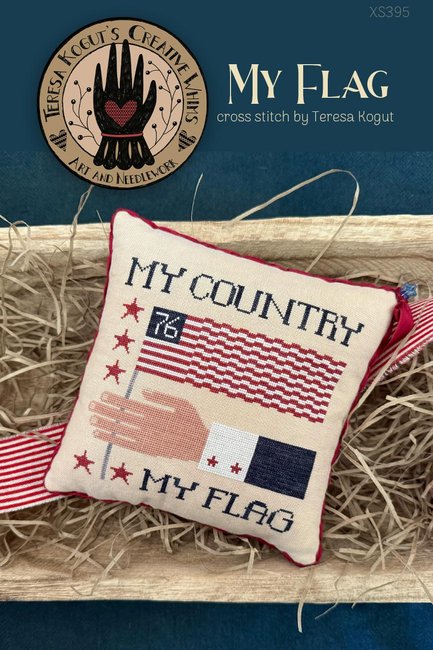 My Flag - Patriotic Cross Stitch Pattern