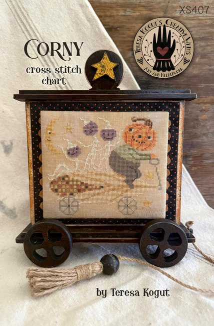 Corny - Halloween Cross Stitch Pattern