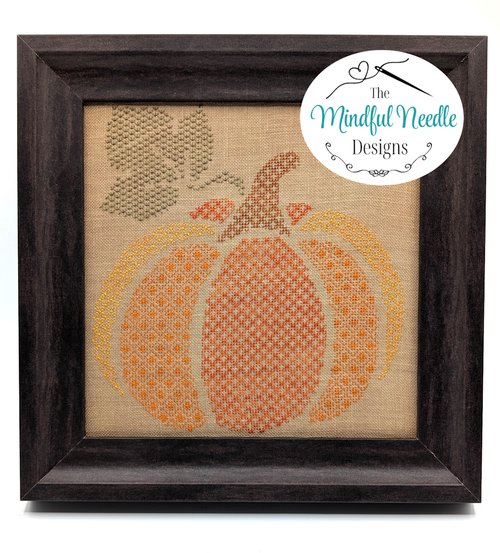 Patchwork Pumpkin  - Cross Stitch Pattern