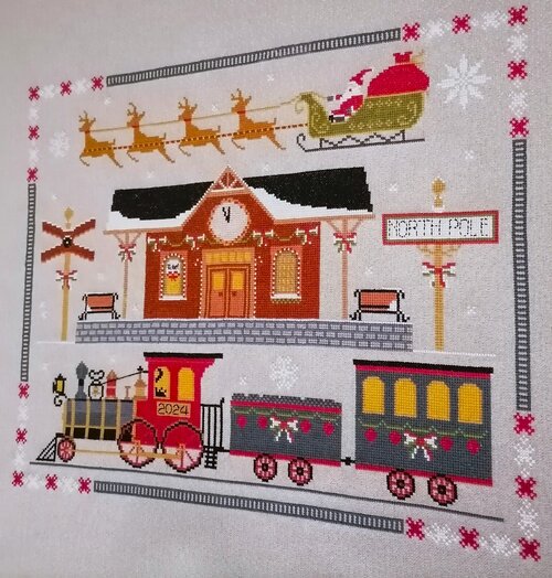 Polar Express - Christmas Cross Stitch Pattern