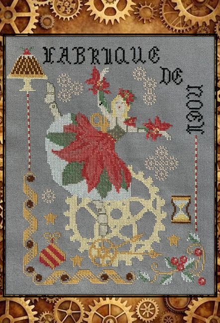 Steampunk Christmas Factory - Cross Stitch Pattern