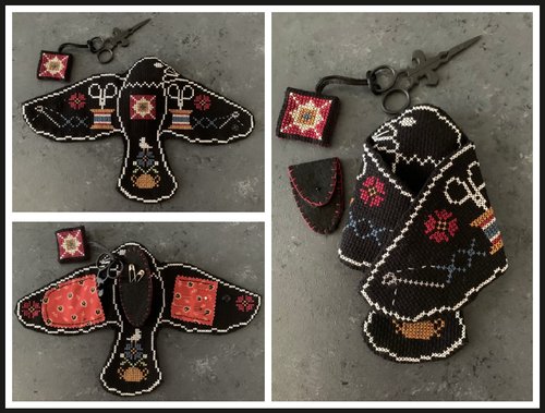 Crow Keepsake - Cross Stitch Pattern