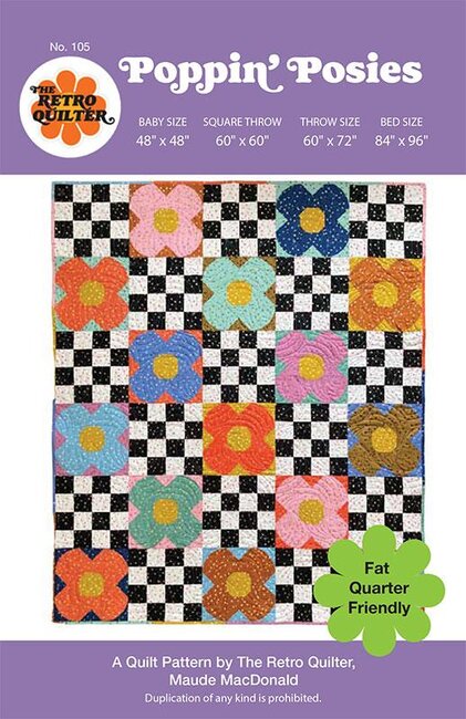 Poppin' Posies - Quilt Pattern