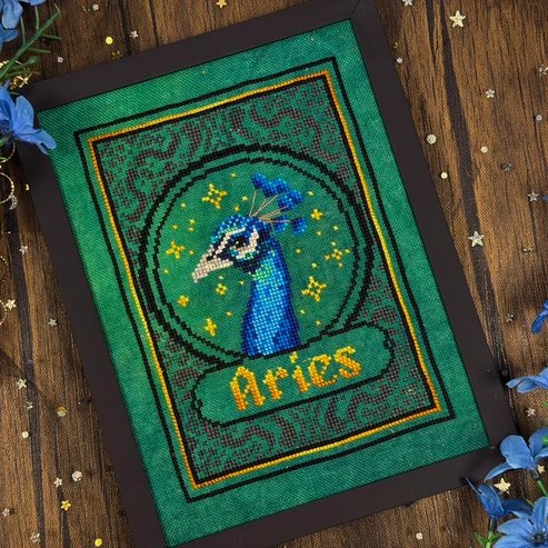 Zodiac Aries - Cross Stitch Pattern