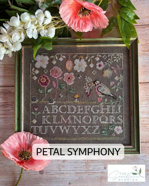 Petal Symphony - Cross Stitch Pattern