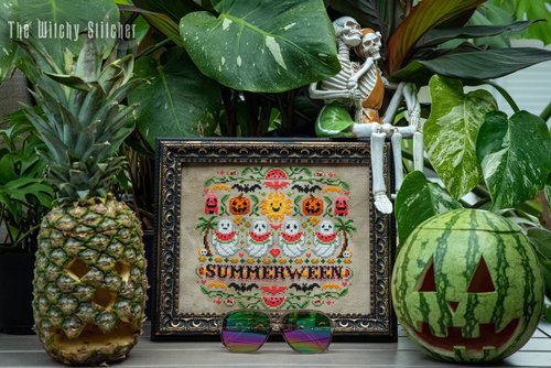 Summerween - Halloween Cross Stitch Pattern