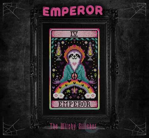 The Emperor - Halloween Cross Stitch Pattern