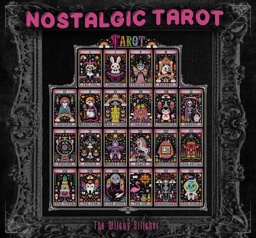 Nostalgic Tarot Complete Bundle - Cross Stitch Pattern