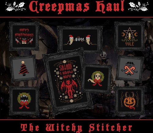 Creepmas Collection - Halloween Cross Stitch Pattern