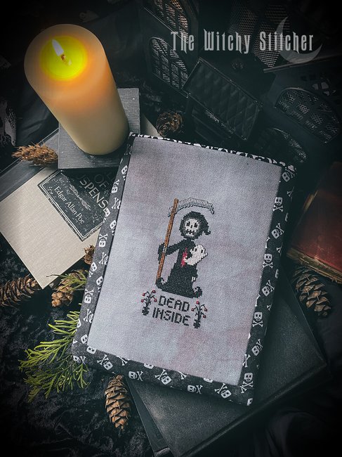 Dead Inside - Halloween Cross Stitch Pattern