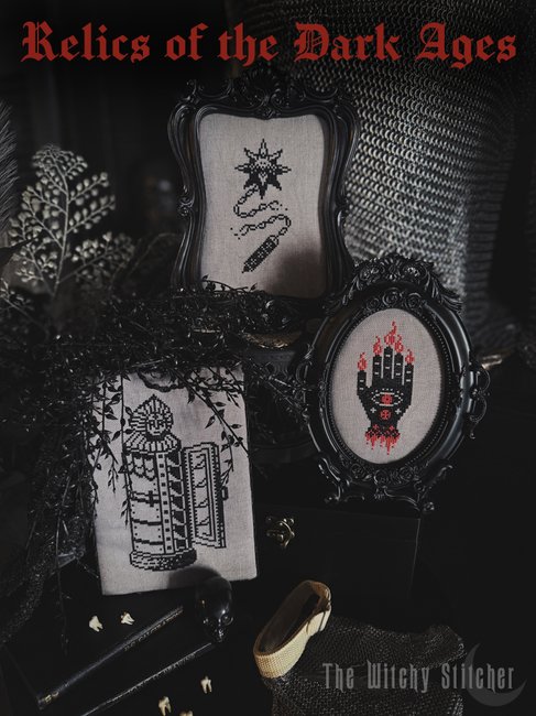 Relics of the Dark Ages - Halloween Cross Stitch Pattern