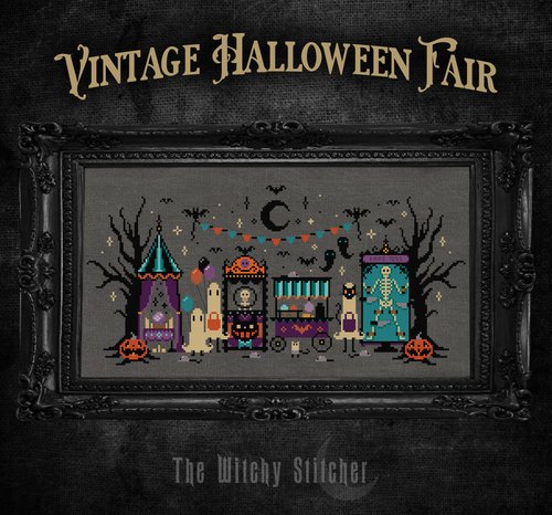 Vintage Halloween Fair - Halloween Cross Stitch Pattern