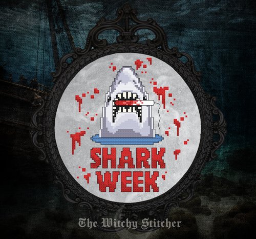 Shark Week - Cross Stitch Pattern