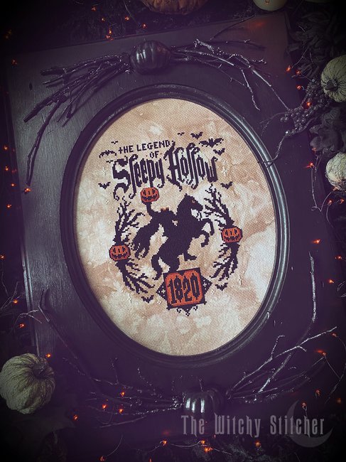 Legend Of Sleepy Hollow - Halloween Cross Stitch Pattern