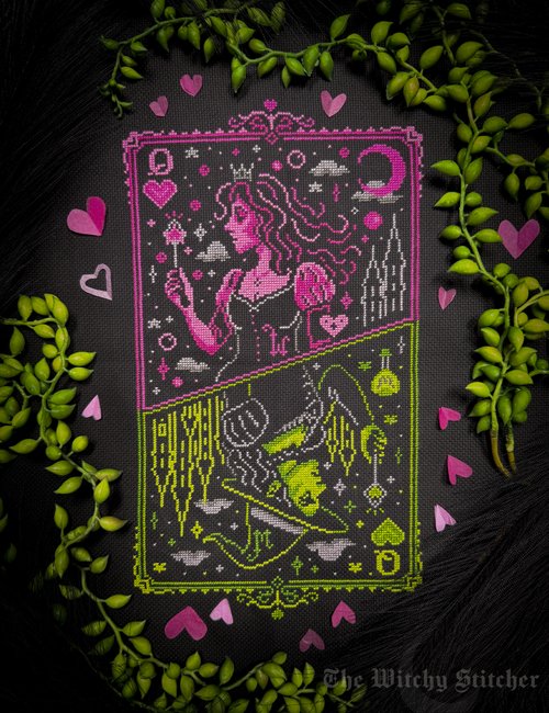 Wicked Queens - Cross Stitch Pattern