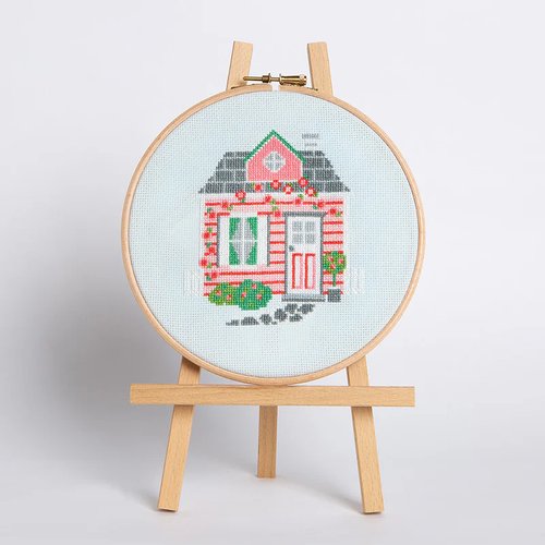 Mulberry Cottage - Cross Stitch Pattern