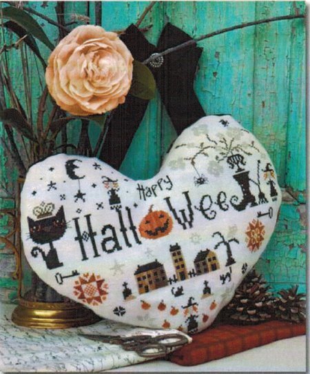 Halloween Heart - Cross Stitch Pattern