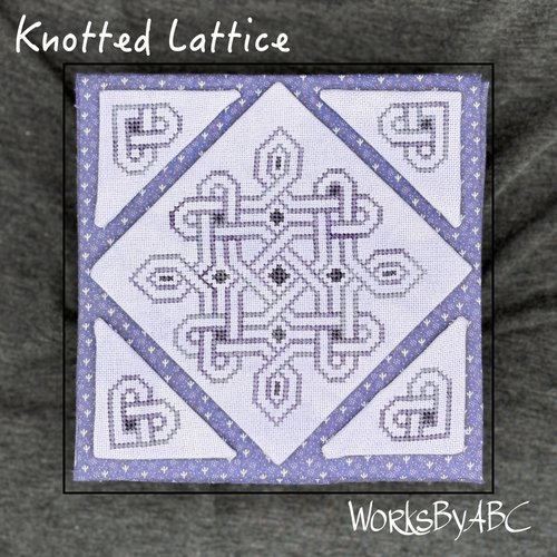 Knotted Lattice - Cross Stitch Pattern