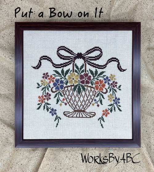 Put a Bow on It - Cross Stitch Pattern