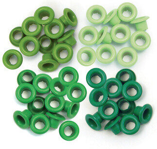 Crop-A-Dile Eyelets Standard 60/Pkg - Green