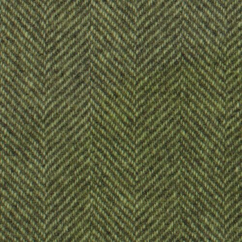 Meadow Herringbone Felted Wool Fabric 12x17