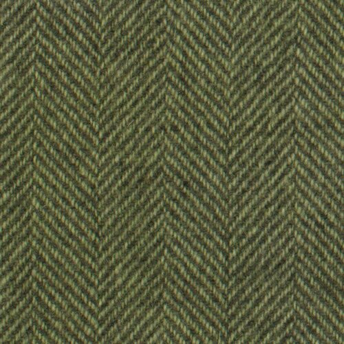 Kudzu Herringbone Felted Wool Fabric 12x17