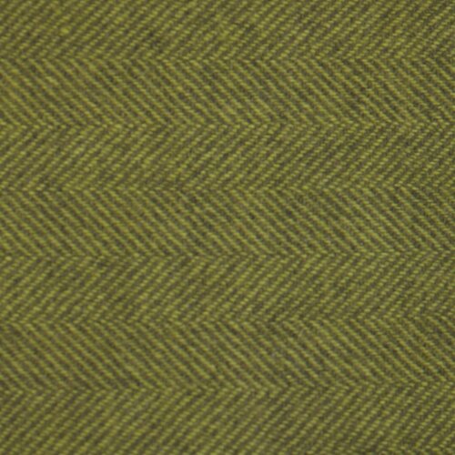 Moss Herringbone Felted Wool Fabric 12x17