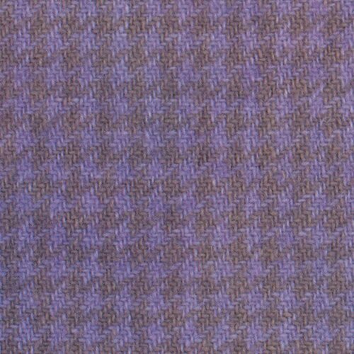 Iris Houndstooth Felted Wool Fabric 12x17