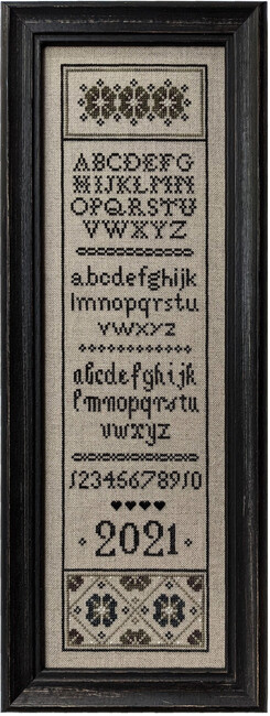 Black Sampler 2021 - Cross Stitch Pattern