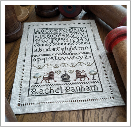 Rachel Banham - Black Sampler 2022 - Cross Stitch Pattern