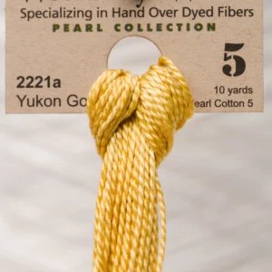 Yukon Gold - Weeks Dye Works Pearl Cotton #5