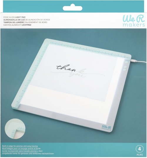 We R Makers Edge Align - 12" x 12" Light Pad