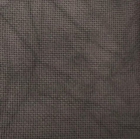 18 Count Dark Soil Aida Fabric 10x19