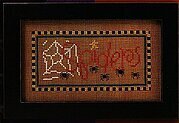Halloween Boo Club Black Cat/Spiders Cross Stitch Pattern