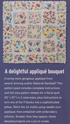 Floral Abundance Quilt - Quilt Pattern