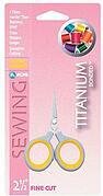 Titanium Fine Cut Scissors 2 1/2"