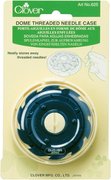 Clover Dome Threaded Needle Case (C625)