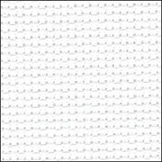 18 Count White Aida Fabric 15x18