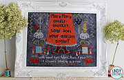 Mary Mary Needleworker - Cross Stitch Pattern