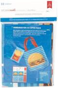 Hamburger Tote and Zipper Pouch- Sewing Kit