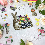 Spring Blessings 1 - Cross Stitch Pattern