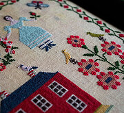 Friends Are The Flowers - Cross Stitch Pattern