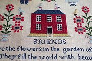 Friends Are The Flowers - Cross Stitch Pattern