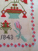 Jane Kershaw 1843 - Cross Stitch Pattern