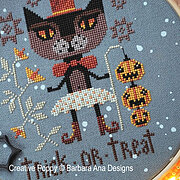 Trick Or Treat (Halloween Night) - Cross Stitch Pattern